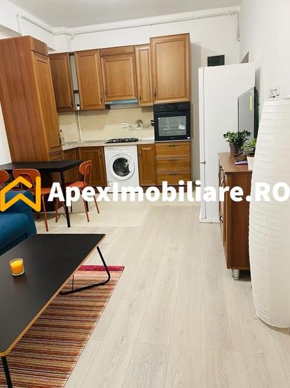 Apartament cu 2 camere semidecomandat, mobilat în Rahova
