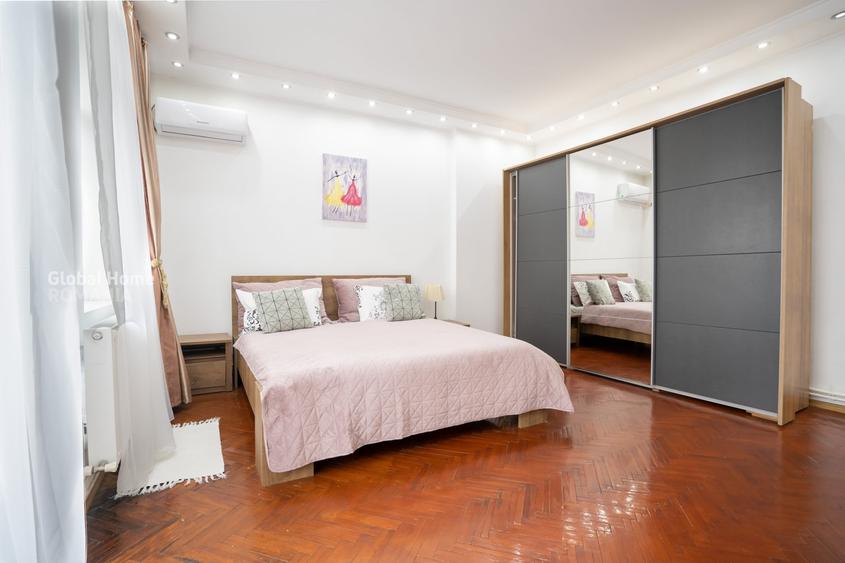 Apartament cu 6 camere circular, mobilat în Cișmigiu