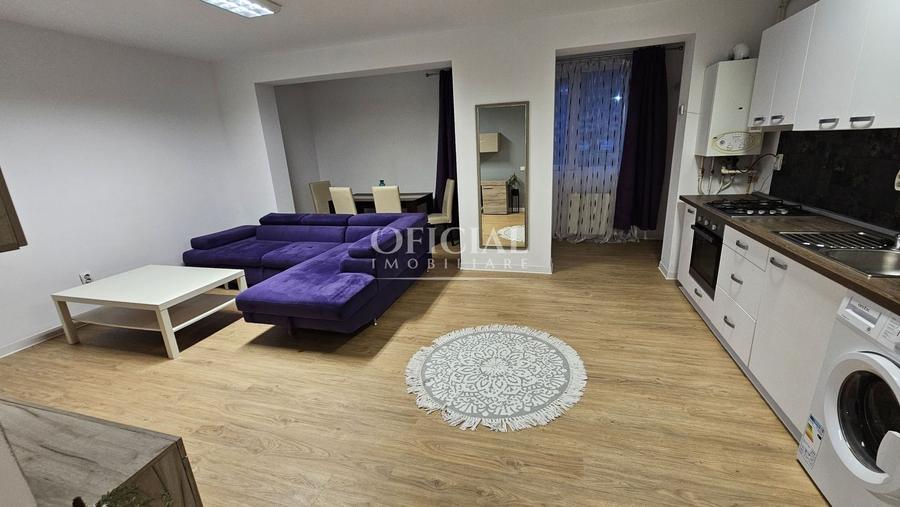 Apartament cu 2 camere semidecomandat, mobilat în Florești