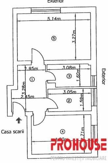 Apartament cu 2 camere decomandat în Ultracentral — fotografia 1