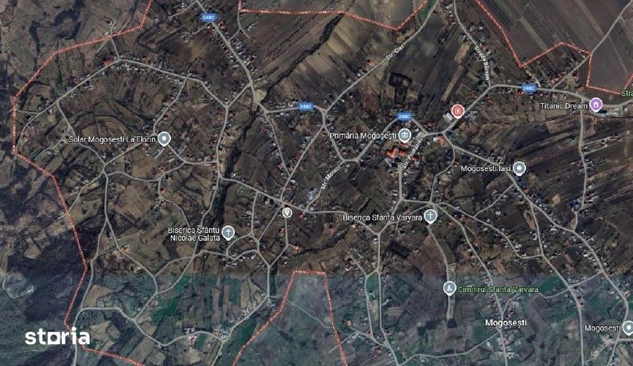 Casă cu 3 camere cu Teren 1481 Mp în Mogoșești