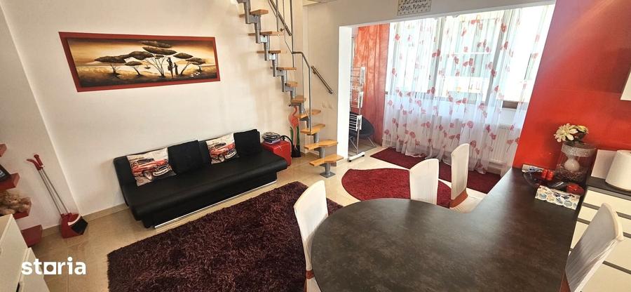 Apartament cu 3 camere semidecomandat în Nord