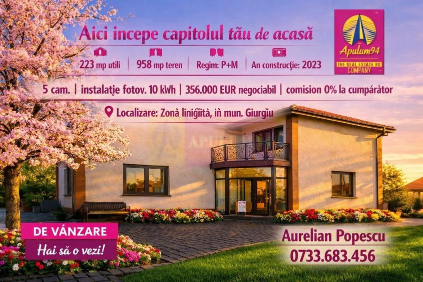 Casă individuală cu 5 camere cu Canalizare în Tineretului