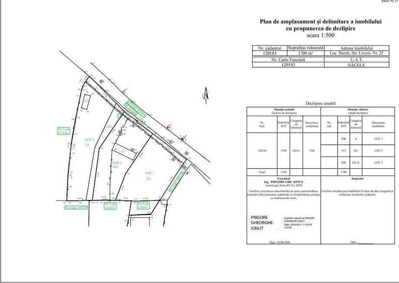 Proprietar, 696 de mp teren, strada asfaltata, utilitati - 1