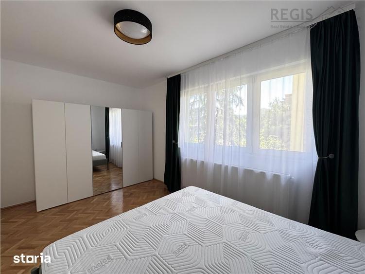 Apartament cu 2 camere semidecomandat, mobilat în Hărmanului