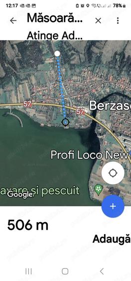 Teren de 1273 mp, în Berzasca