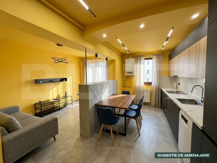Apartament 3 camere, 62 mp, zona Decebal - 9