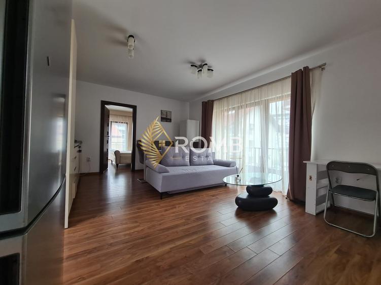 Apartament cu 2 camere semidecomandat, mobilat în Bună Ziua