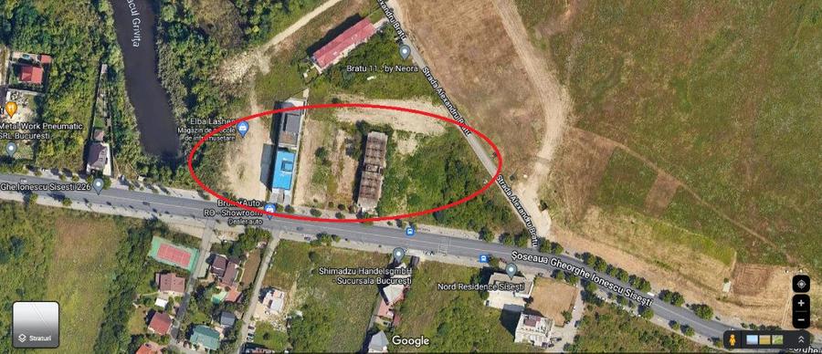 Teren de 1435 mp, în Sisești