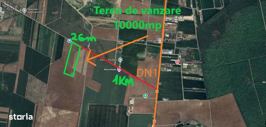 Ocazie- Teren Intravilan de Vanzare- Peris Snagov- Doar 9 euro/mp - 7