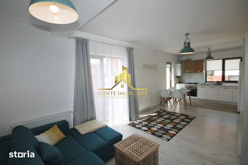 Apartament cu 2 camere semidecomandat, mobilat în Bună Ziua
