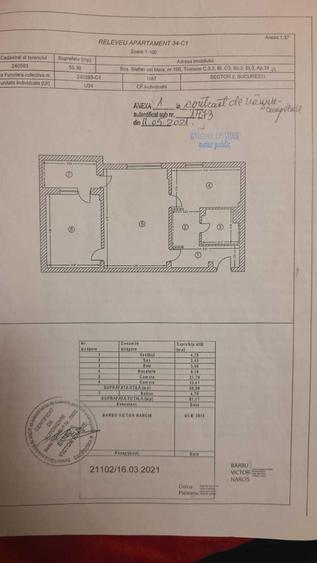 Apartament cu 2 camere semidecomandat în Ștefan cel Mare