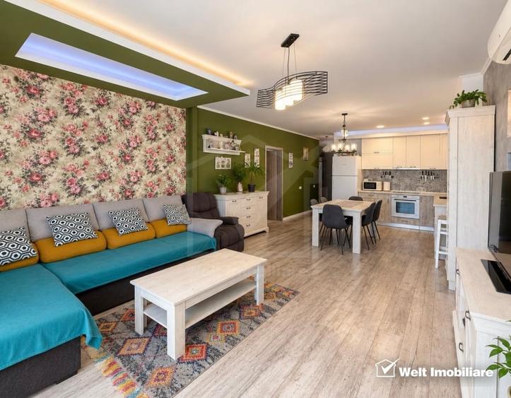 Apartament cu 3 camere semidecomandat, mobilat în Grigorescu