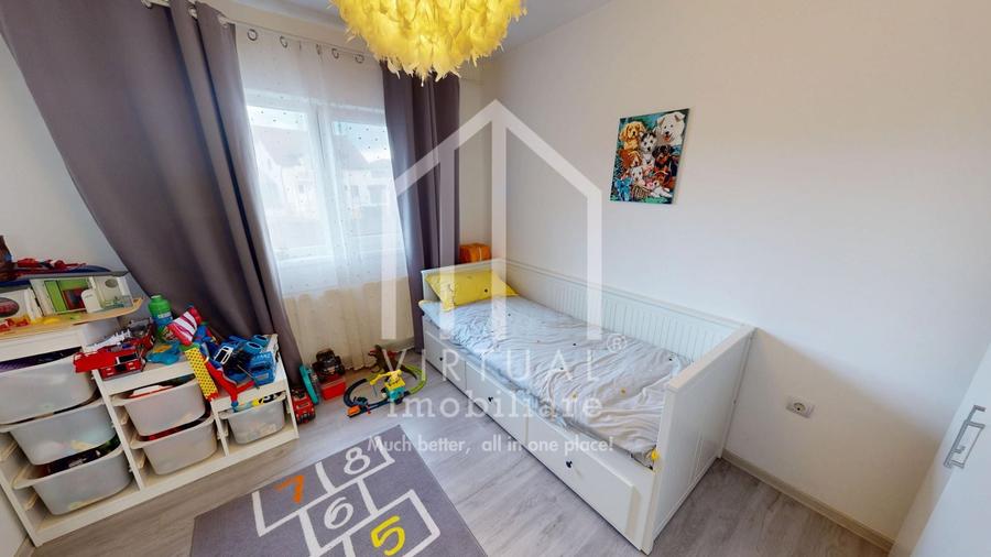 Apartament cu 3 camere, 58mp utili + curte 74mp, parcare, Selimbar - 9