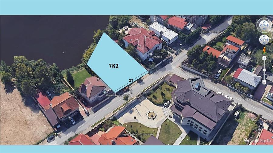 Teren Construcții intravilan de 782 mp, în Pipera