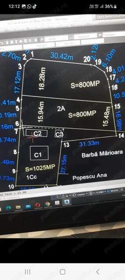 Teren de 1600 mp, în Lupoaia