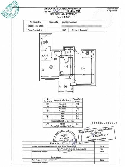 Apartament cu 2 camere decomandat în Pipera