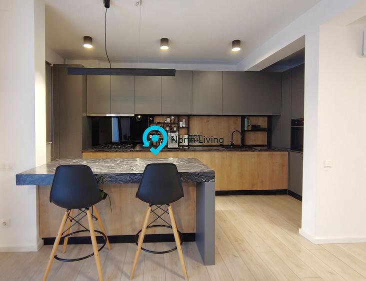 Apartament cu 3 camere semidecomandat, mobilat în Sud-Est