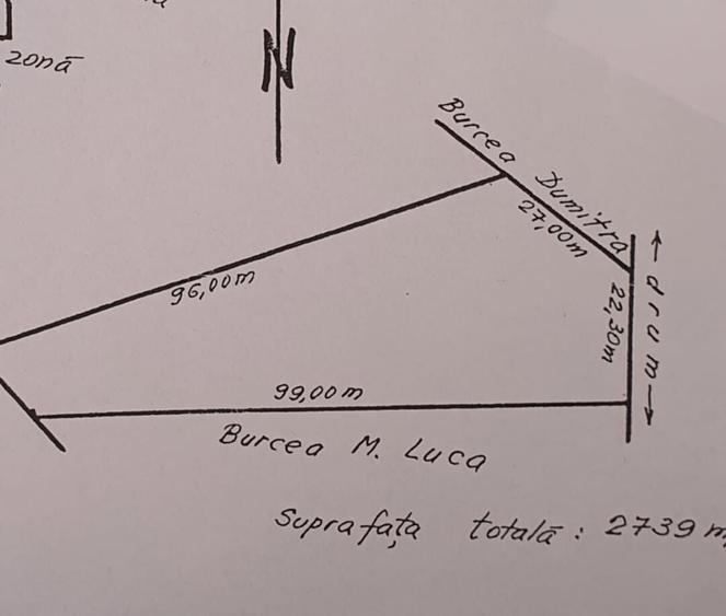 Teren Construcții intravilan de 2500 mp, în Bulbucata