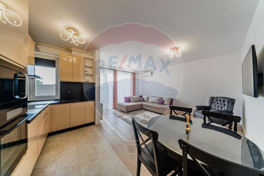 Apartament cu 2 camere semidecomandat, mobilat în Gai