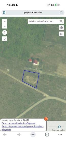 Teren de 667 mp, în Bârnova