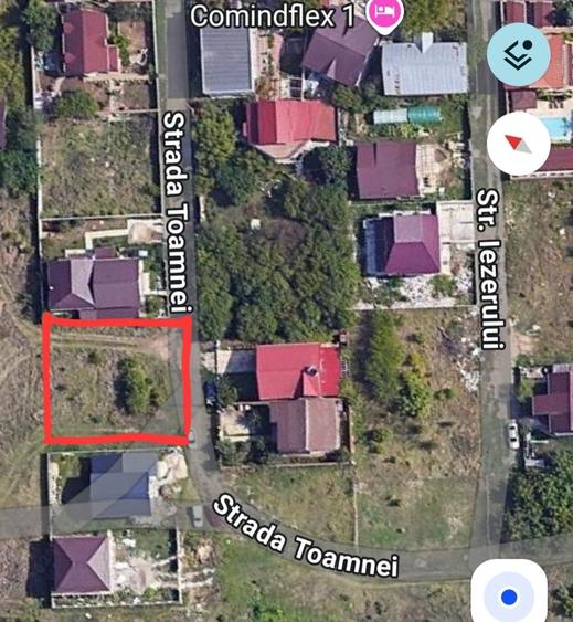 Teren Construcții intravilan de 638 mp, în Central