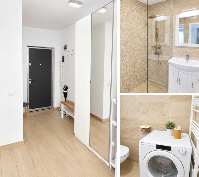 Apartament cu 3 camere semidecomandat în Central