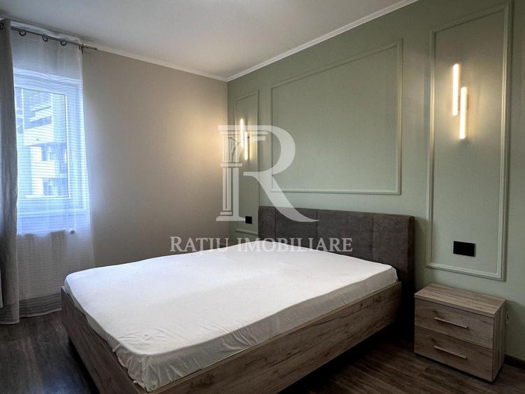 Apartament cu 3 camere decomandat, mobilat în Nufărul