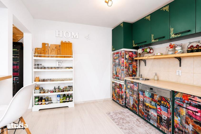 Apartament cu 3 camere semidecomandat în Cedonia