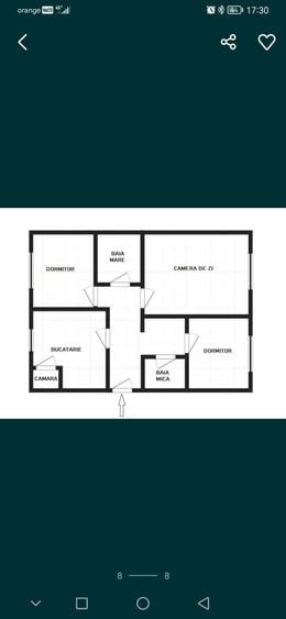 Apartament cu 3 camere decomandat în Unirii