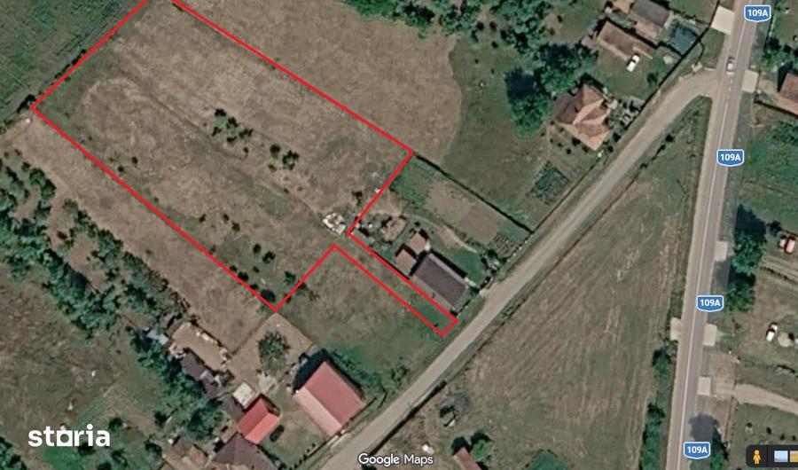 Teren de 3834 mp, în Vultureni