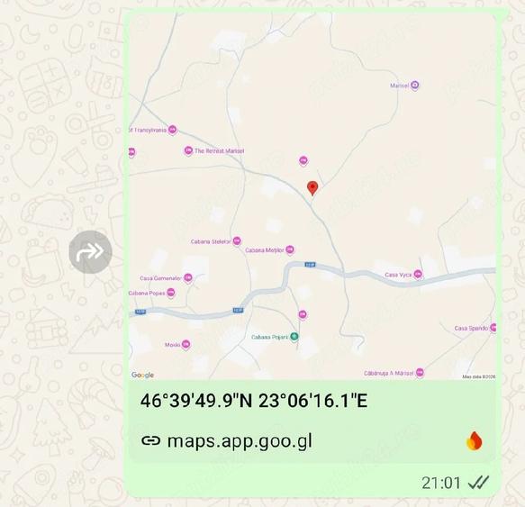 Teren de 1700 mp, în Gilău
