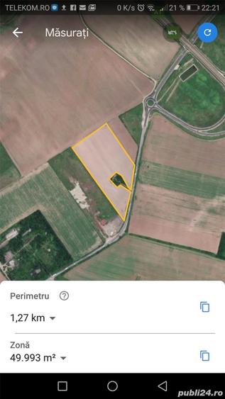 Teren de 50000 mp, în Giarmata