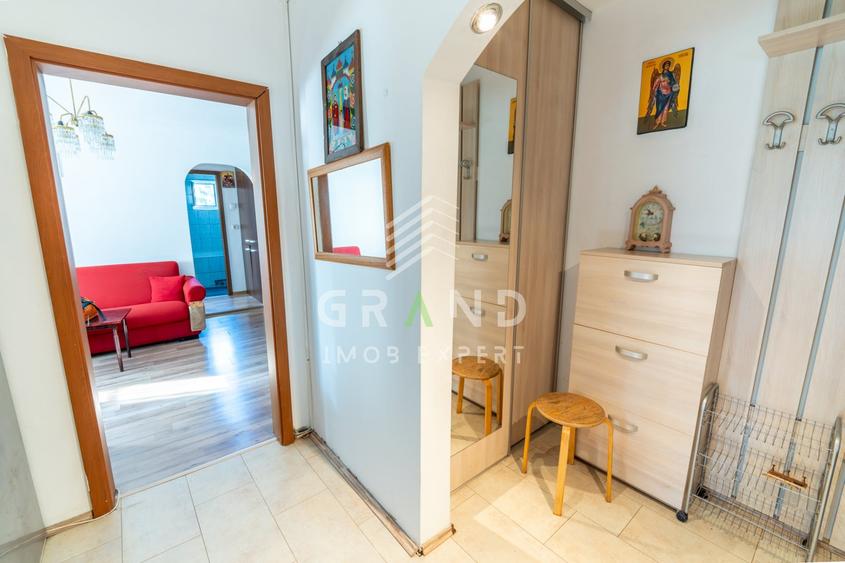 Apartament cu 3 camere semidecomandat, mobilat în Mănăștur