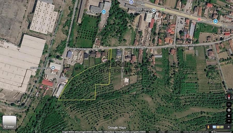 Teren de 10000 mp, în Sântuhalm