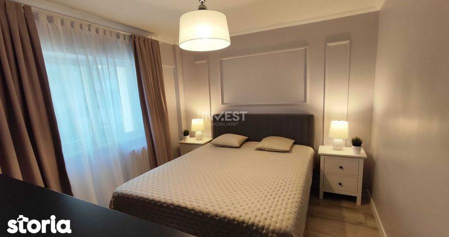 Apartament cu 3 camere decomandat, mobilat în Dacia