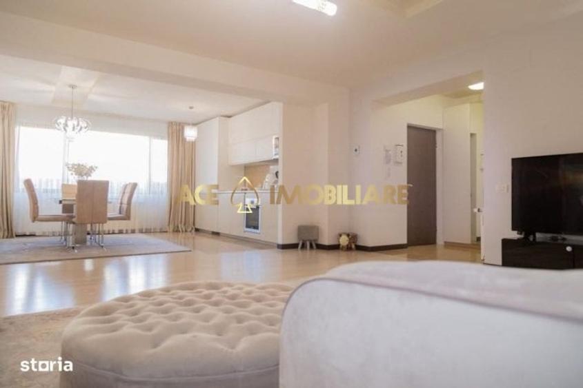 Apartament cu 3 camere semidecomandat, mobilat în Străulești