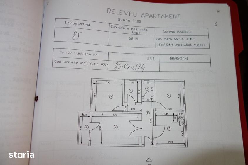 Apartament cu 3 camere decomandat în Central