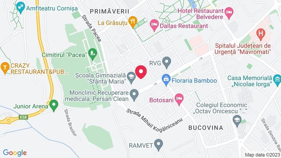 Apartament cu 3 camere decomandat, mobilat în Central