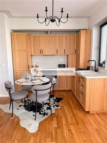 Apartament cu 2 camere semidecomandat, mobilat în Băneasa