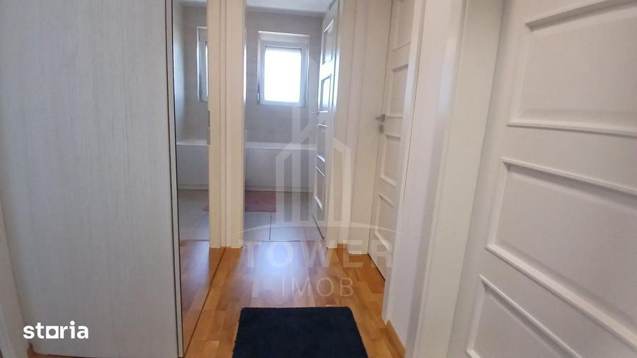 Apartament cu 3 camere, mobilat în Central