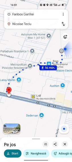 Apartament cu 2 camere decomandat în Dristor