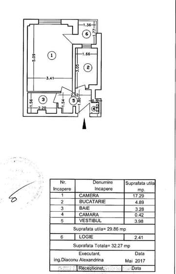 Pantelimon | Ritmului | Obor | Garsoniera in bloc mixt, comision 0% - 8