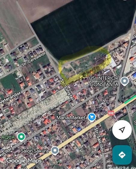 Teren de 500 mp, în Cumpăna