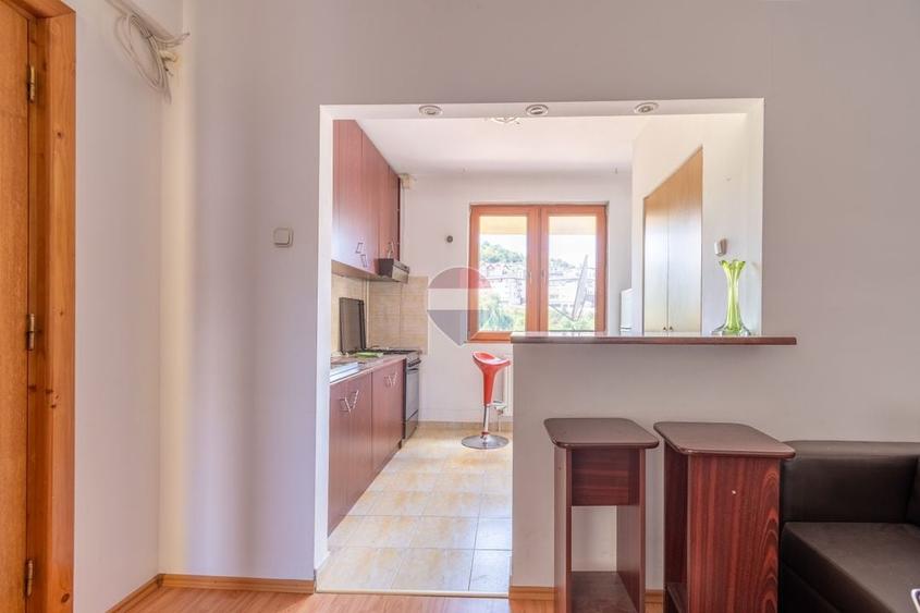 Apartament cu 2 camere semidecomandat, mobilat în Florești