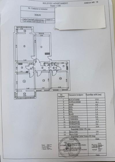Apartament 4 camere, 2 balcoane, scoala 8, Giurgiu - 1