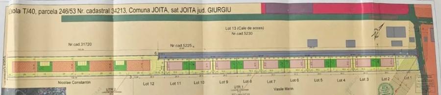 Teren de 9762 mp, în Joița