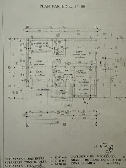 Casă cu 4 camere în Băcăoani