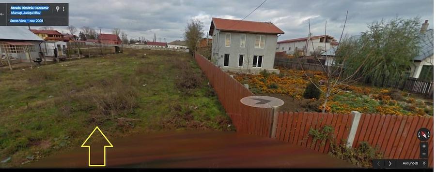 Teren de 1000 mp, în Afumați