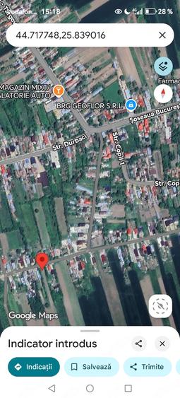 Teren de 5600 mp, în Cojasca